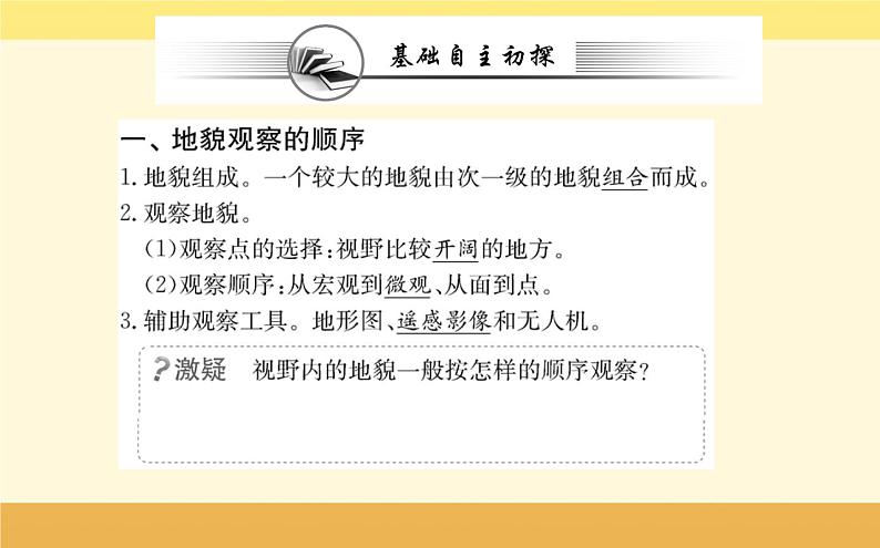 新教材2022版人教版地理必修第一册课件：第四章+第二节+地貌的观察+第2页