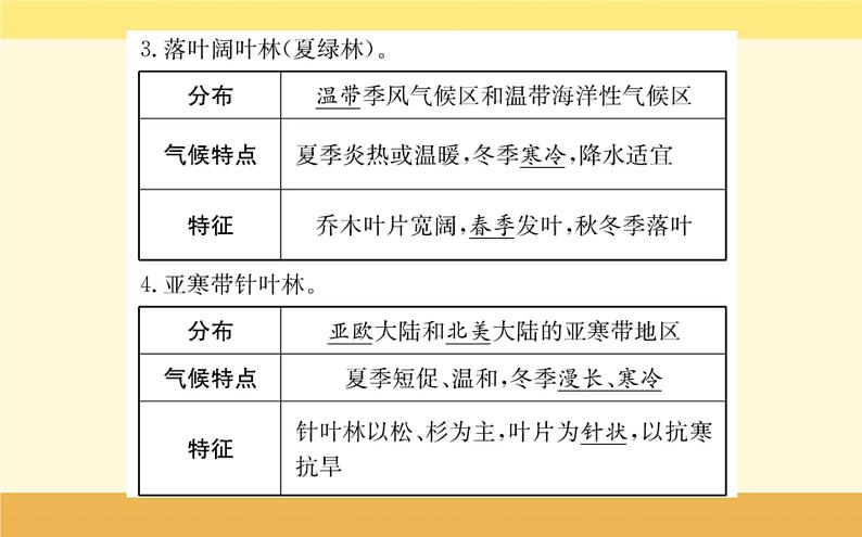 新教材2022版人教版地理必修第一册课件：第五章+第一节+植+被+07