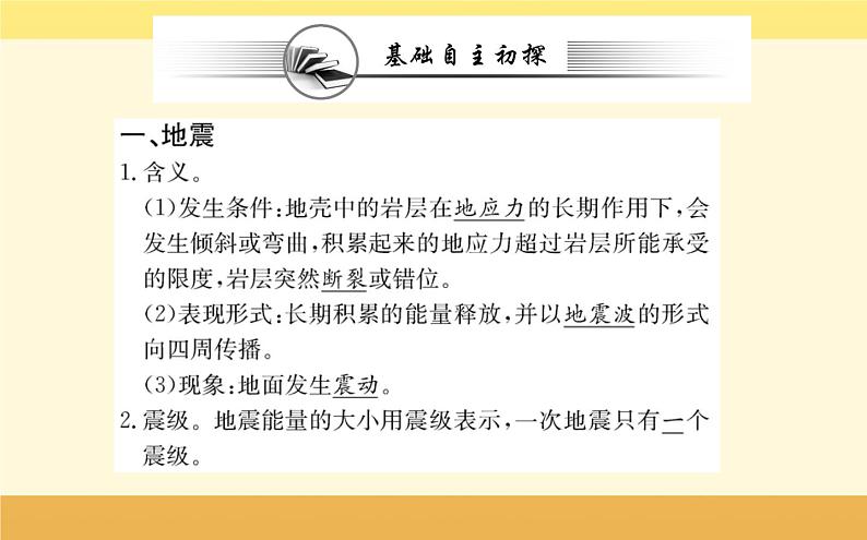 新教材2022版人教版地理必修第一册课件：第六章+第二节+地质灾害+02