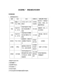 2022届高中地理二轮专题复习高考必练必备 专题十二 热点聚焦7 新能源的开发利用学案