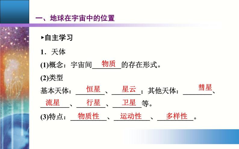 高中地理必修一课件-1.1 宇宙中的地球11-人教版02