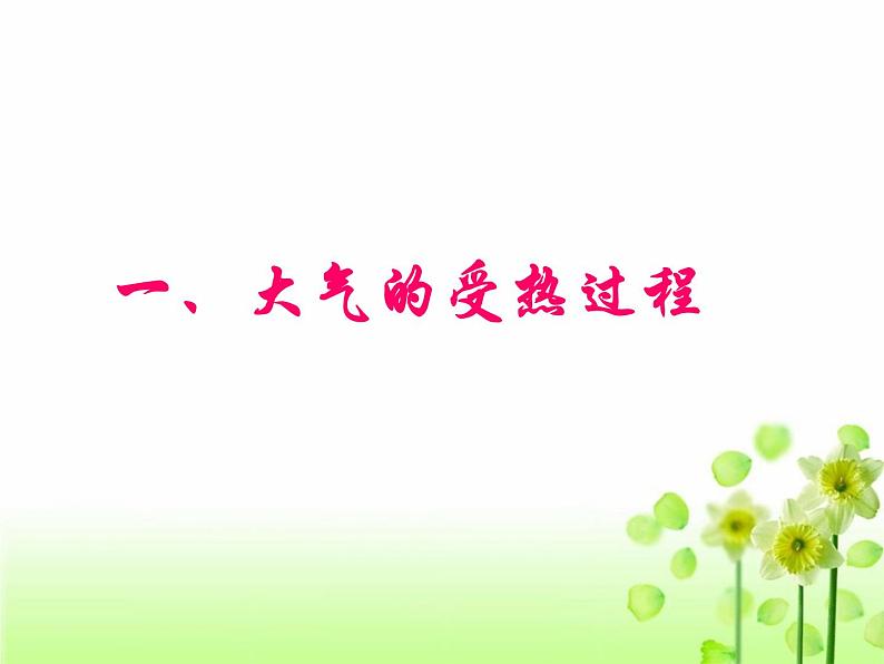 高中地理必修一课件-2.1 冷热不均引起大气运动1-人教版第2页