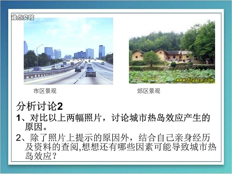 高中地理必修一课件-问题研究 为什么市区气温比郊区高3-人教版第6页