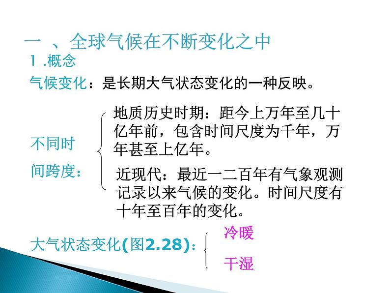 高中地理必修一课件-2.4 全球气候变化4-人教版05