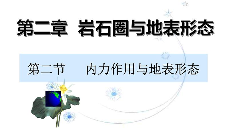 2.2内力作用与地表形态（第一课时） 教学课件 湘教版（2019）高中地理选择性必修一第1页