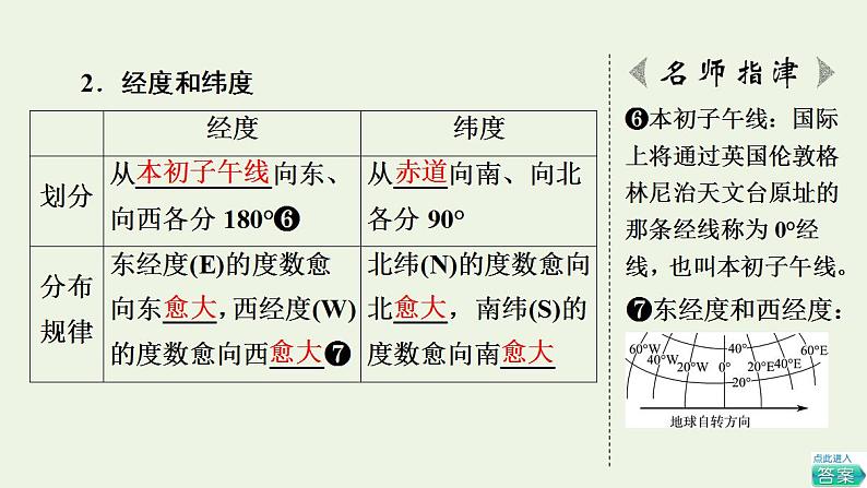 高考地理一轮复习第1章地理基础必备课件+学案中图版08