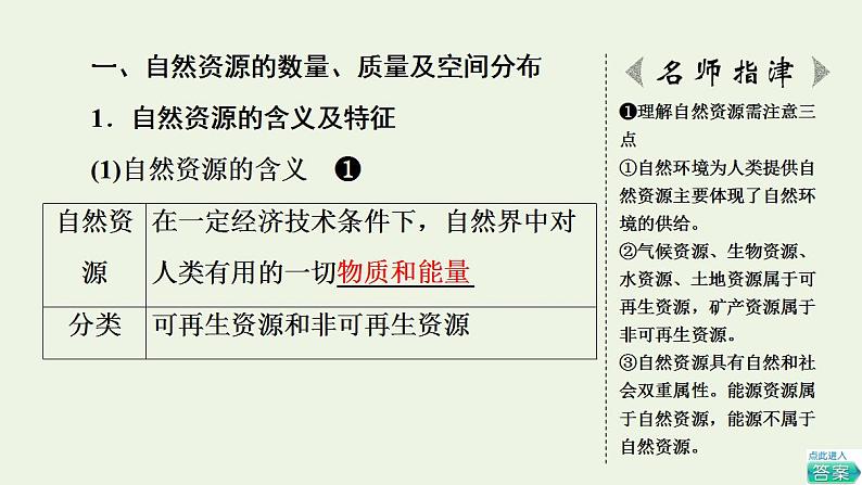 高考地理一轮复习第17章自然资源与人类活动课件+学案中图版05