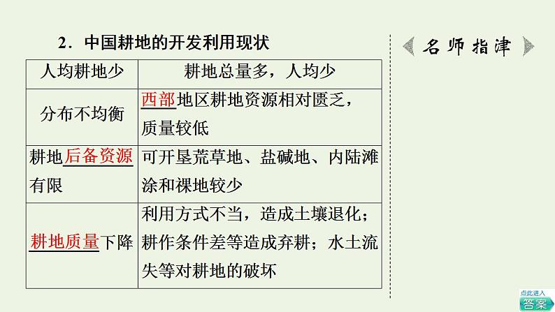 高考地理一轮复习第18章自然资源的开发利用与国家安全课件+学案中图版07