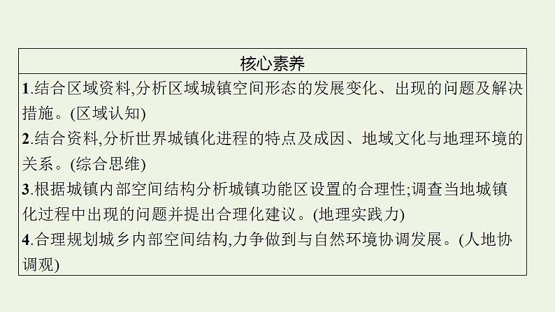 高考地理一轮复习第九章乡村和城镇第一节乡村和城镇空间结构地域文化与城乡景观课件新人教版第5页