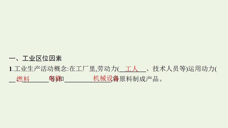 高考地理一轮复习第十章产业区位因素第二节工业区位因素及其变化课件新人教版04