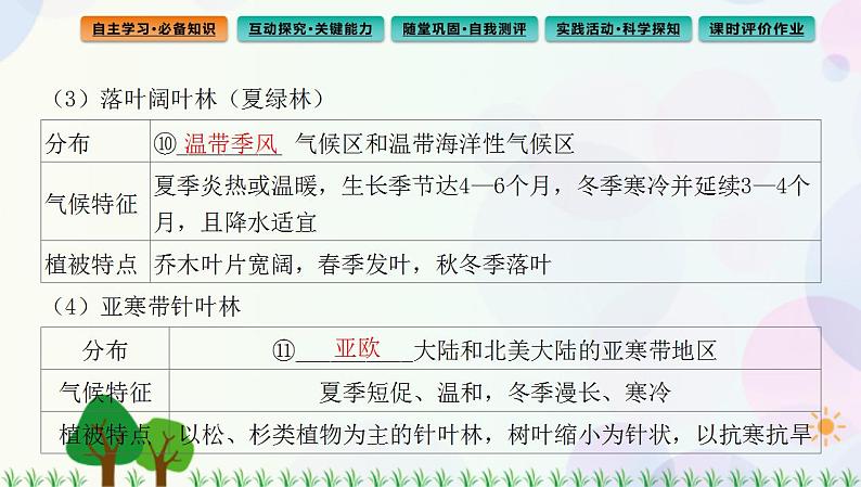 2022版新教材地理人教版必修第一册课件：第五章+第一节+植被第8页