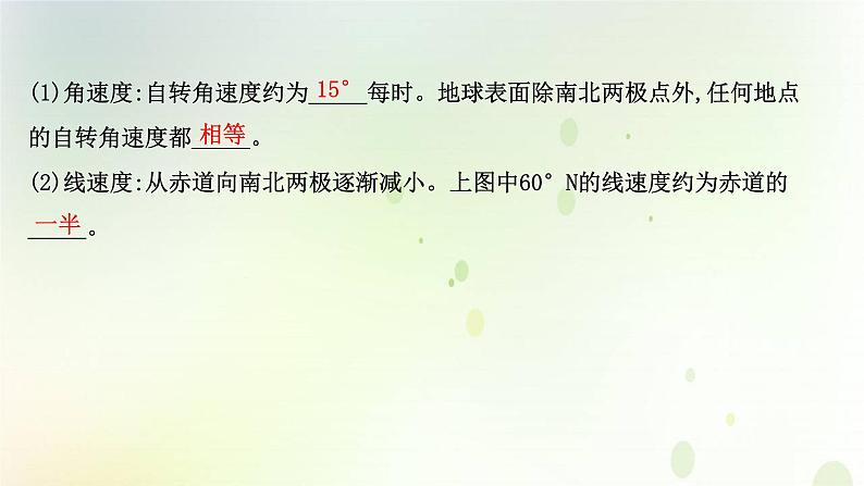 2021_2022学年新教材高中地理第一章地球的运动第一节地球的自转和公转课件新人教版选择性必修第一册第8页