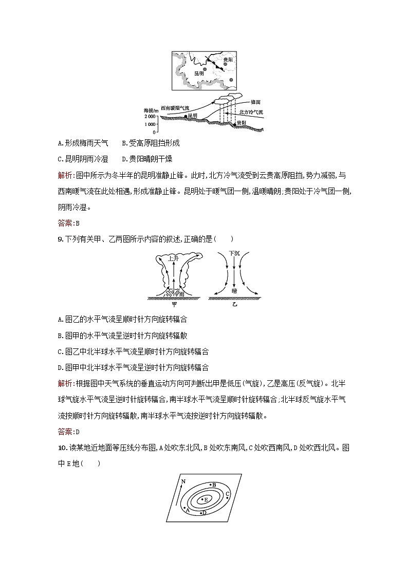 高中地理第二章地球上的大气课件及作业打包23套新人教版必修103