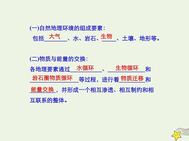 高中地理第五章自然地理环境的整体性与差异性课件+作业打包12套新人教版必修105