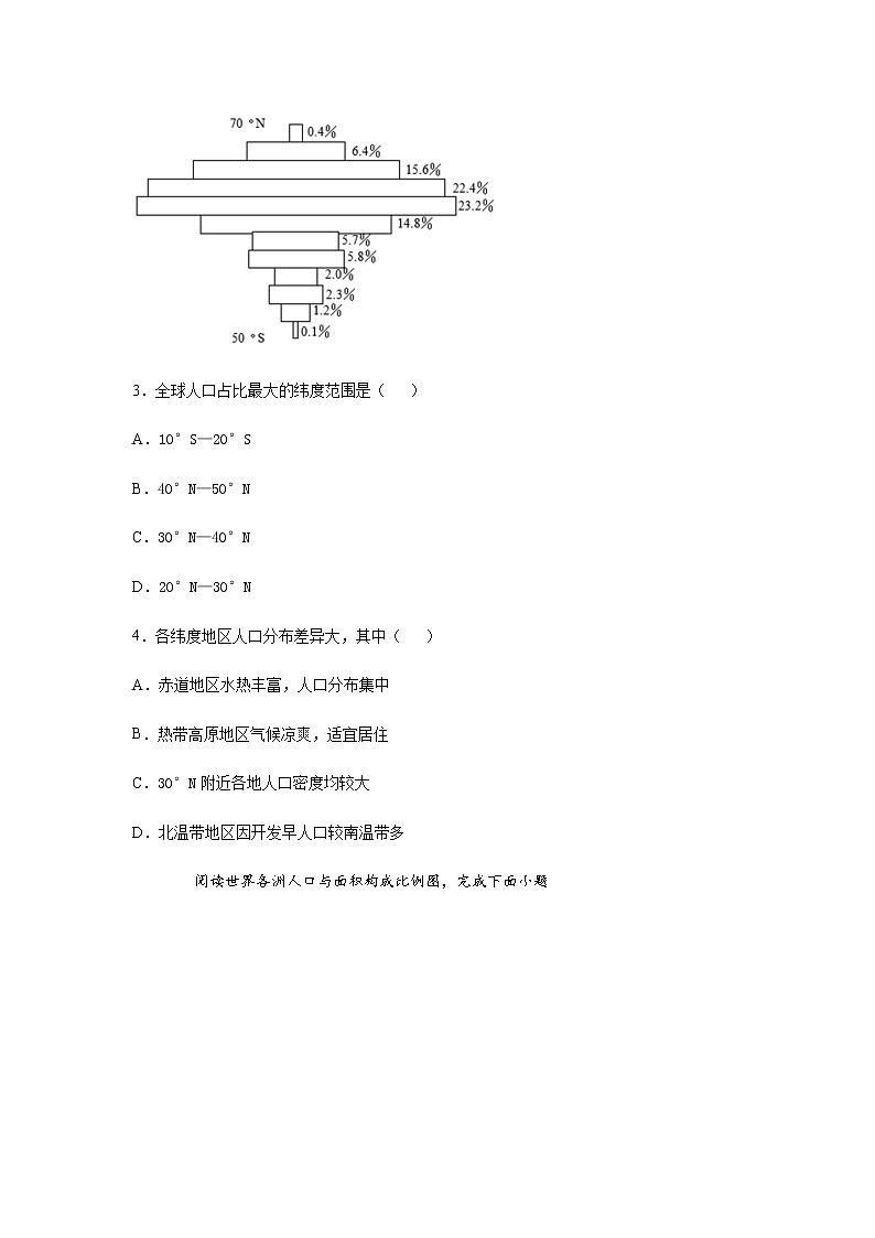 2021-2022学年辽宁省大连市第一中学高二上学期学情反馈（一）地理试题含答案02