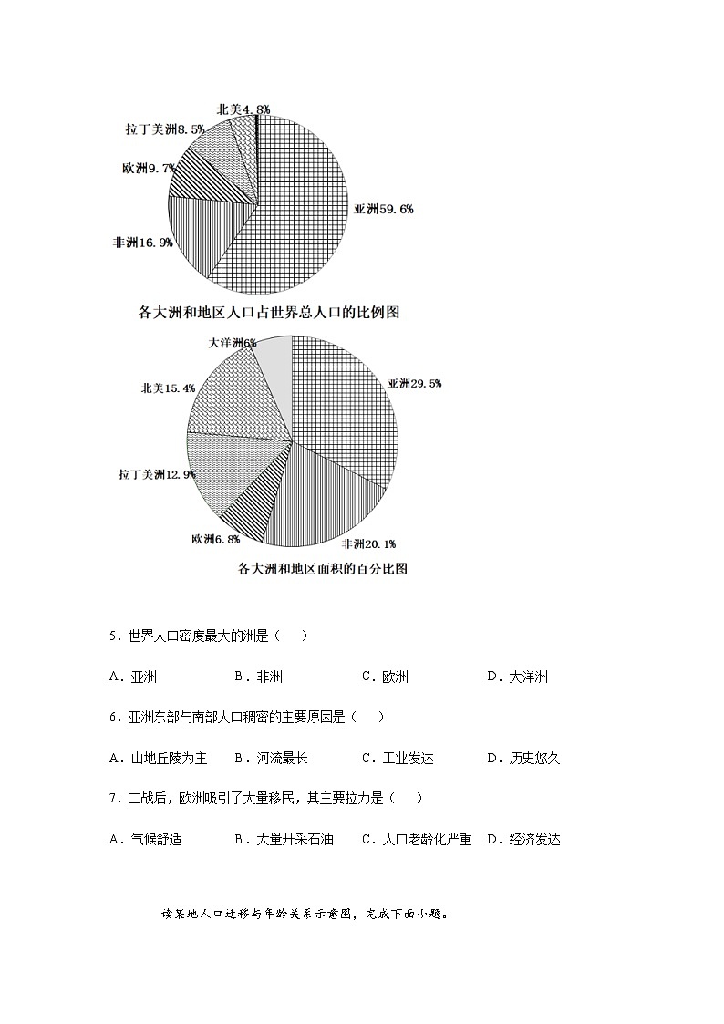 2021-2022学年辽宁省大连市第一中学高二上学期学情反馈（一）地理试题含答案03