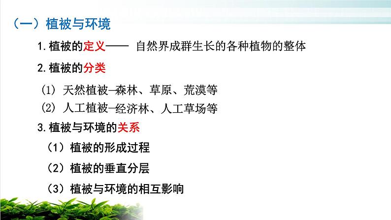 5.1植被课件 安徽宣城市第十三中学2021-2022学年高中地理人教版（2019）必修一05