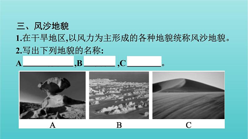 新教材高中地理第4章地貌第1节常见地貌类型课件第7页