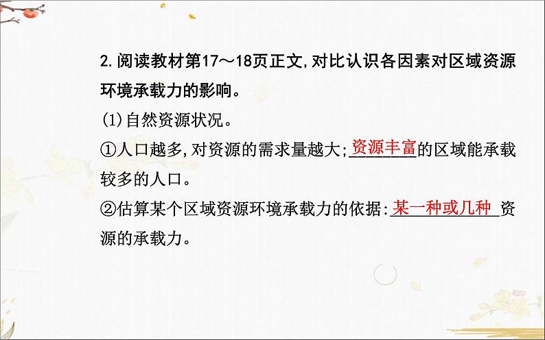 人教版（2019）高中地理必修二第一章第三节　人口容量课件PPT第4页