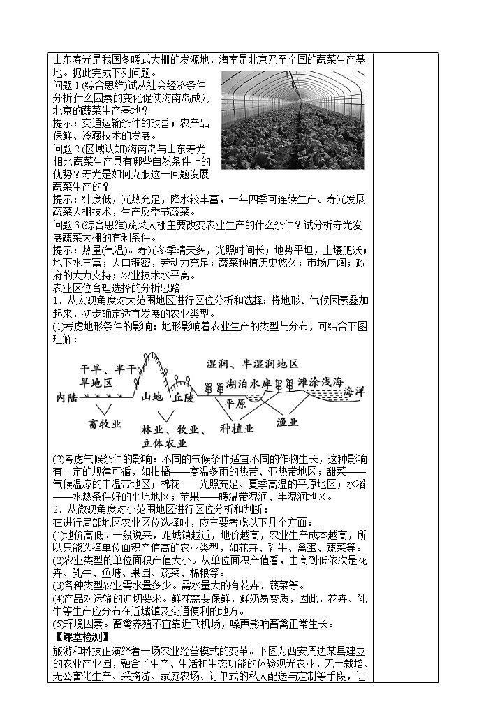 3.1   农业区位因素及其变化(第二课时)教案02