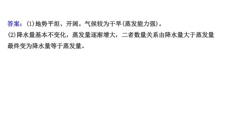 高考地理一轮复习规范答题满分系列4地理环境整体性原理应用类课件新人教版第8页