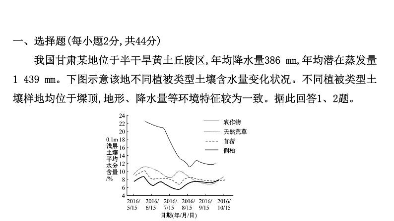 高考地理一轮复习阶段评估检测二第五六单元课件鲁教版02