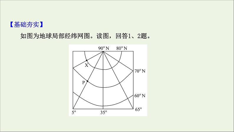 高考地理一轮复习课时作业一经纬网与地图课件02