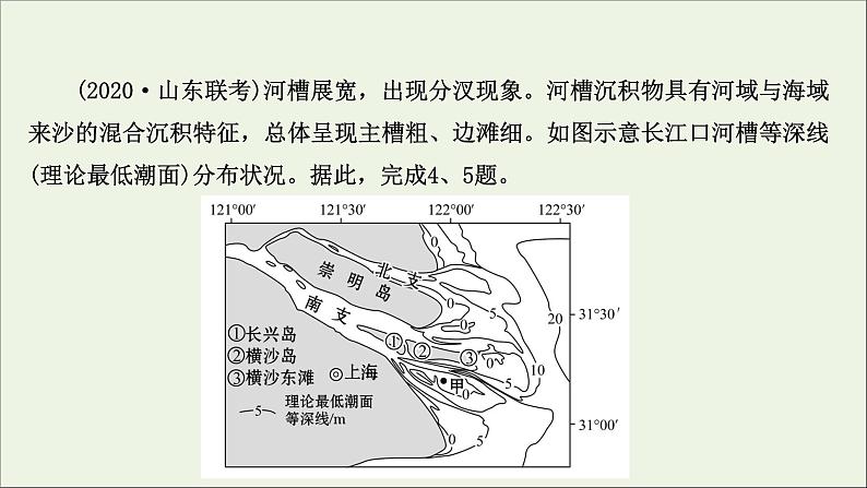 高考地理一轮复习课时作业十五河流地貌的发育课件第8页