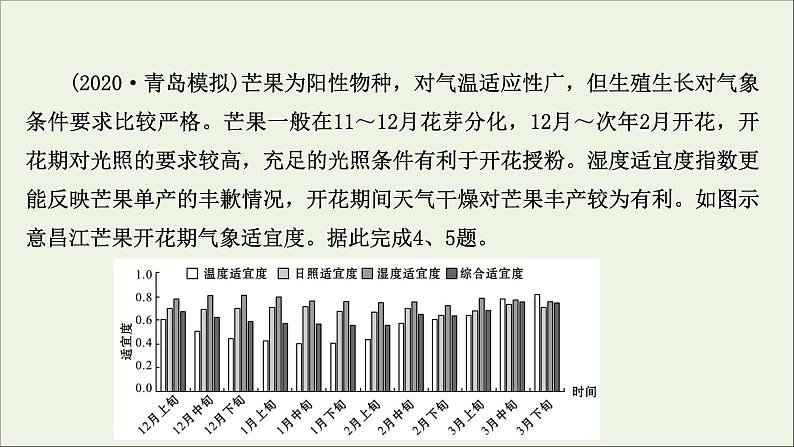 高考地理一轮复习课时作业二十三农业的区位选择课件第6页