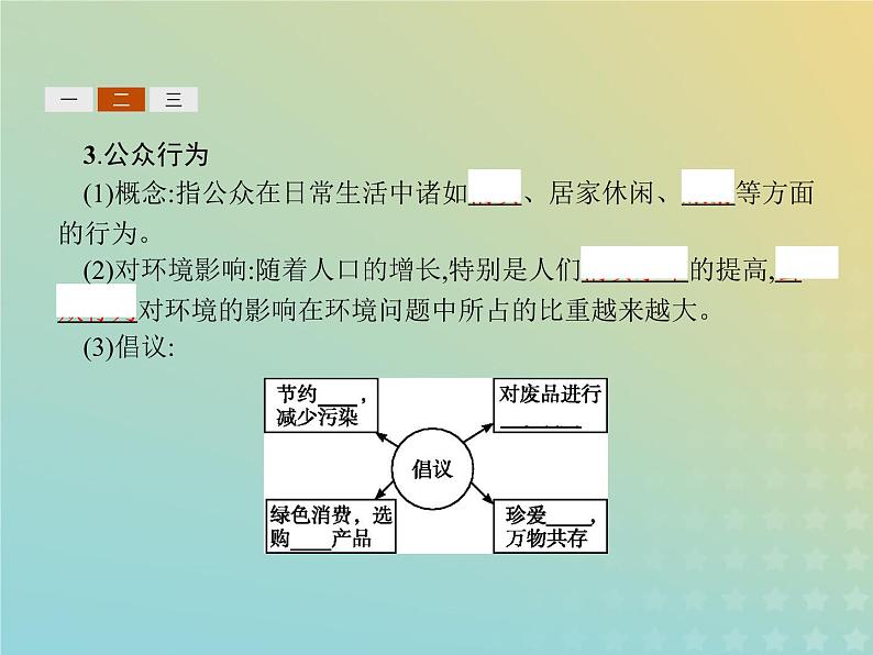 高中地理第四章人类与地理环境的协调发展3通向可持续发展的道路课件中图版必修207