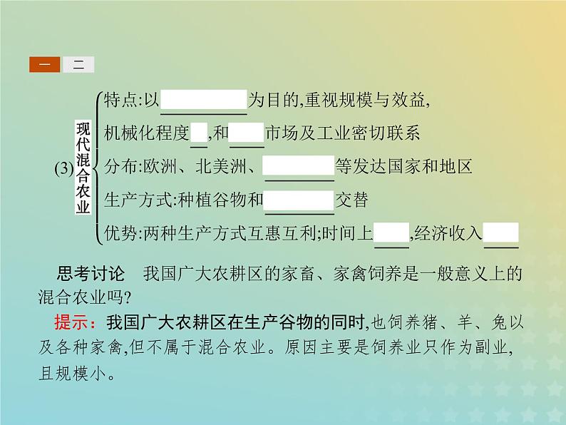 高中地理第三章生产活动与地域联系1.2世界主要农业地域类型农业生产活动对地理环境的影响课件中图版必修2第6页