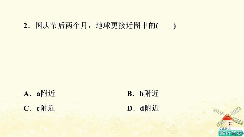 高考地理一轮复习课时练习7地球公转的地理意义课件新人教版03