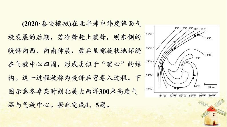 高考地理一轮复习课时练习10常见天气系统课件新人教版05