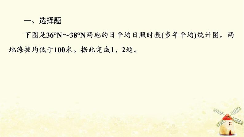 高考地理一轮复习课时练习12气压带和风带对气候的影响课件新人教版02