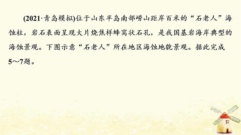 高考地理一轮复习课时练习17常见地貌类型地貌的观察课件新人教版08