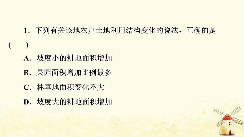 高考地理一轮复习课时练习36区域发展的自然环境基础生态脆弱区的综合治理课件新人教版03