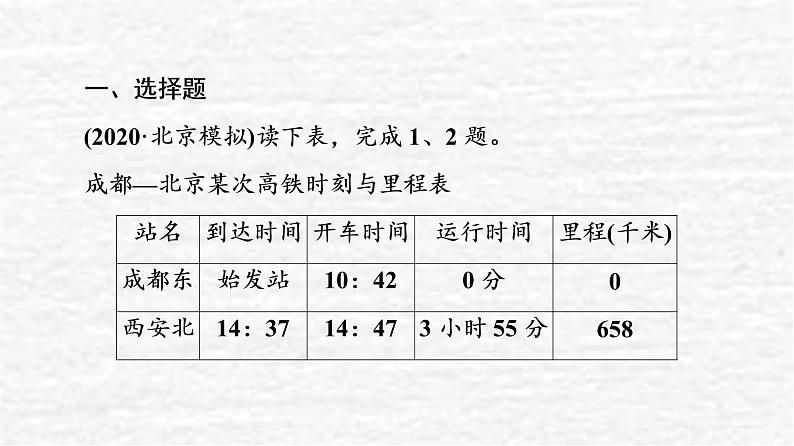 高考地理一轮复习课时质量评价1经纬网与地图课件鲁教版02