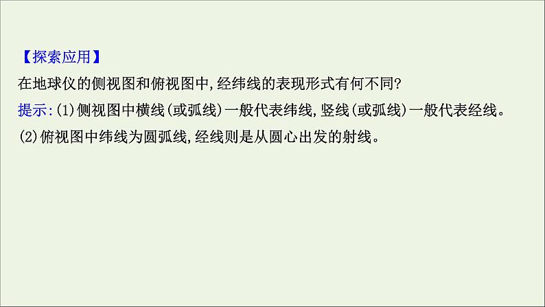 高考地理一轮复习第一单元地理基础必备第一节经纬网与地图课件鲁教版第5页