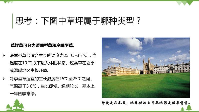 人教版高中地理必修一5.3 如何看待我国西北地区城市引进欧洲冷季型草坪 课件PPT03