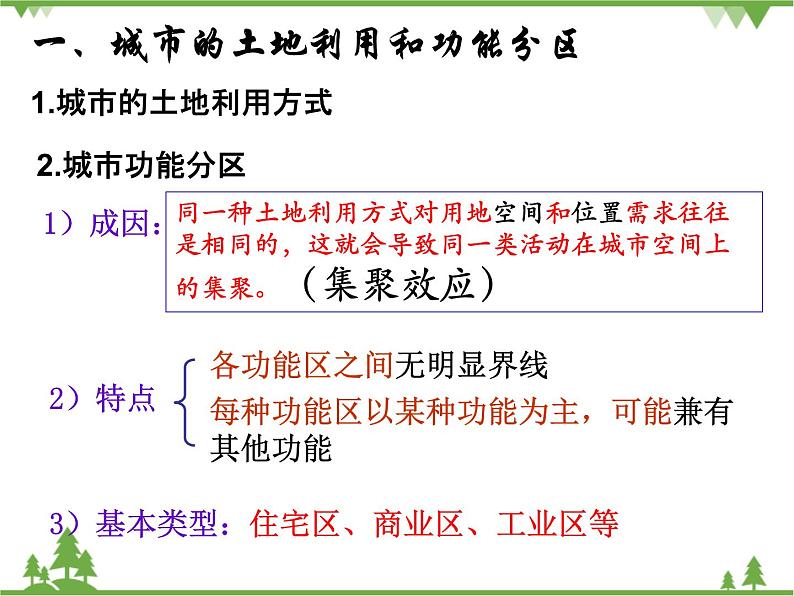 人教版地理必修二2.1城市内部空间结构课件第8页