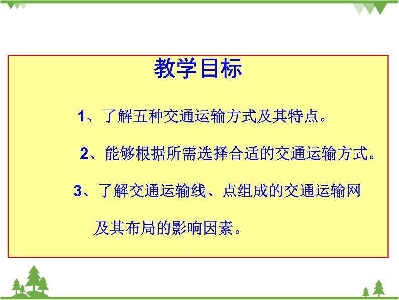 人教版（新课标）地理必修二 5.1交通运输方式和布局教学 课件PPT03