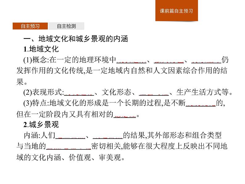 湘教版（2019）高中地理必修二第二章　第二节　地域文化与城乡景观课件PPT03