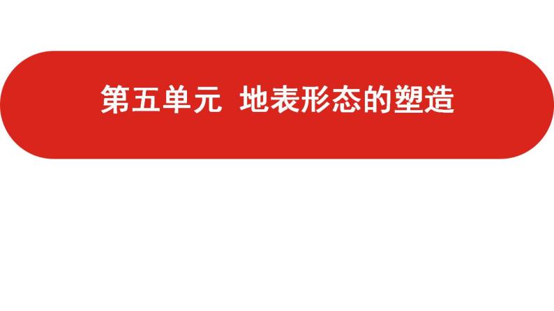 全国通用高中地理一轮复习   第五单元 地表形态的塑造  课件01