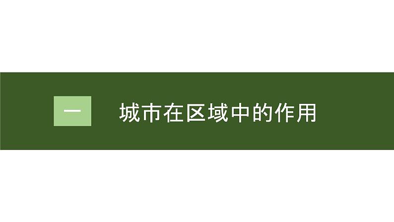 高中地理人教版（2019）选择性必修二3.1 城市的辐射功能课件(第一课时）第5页