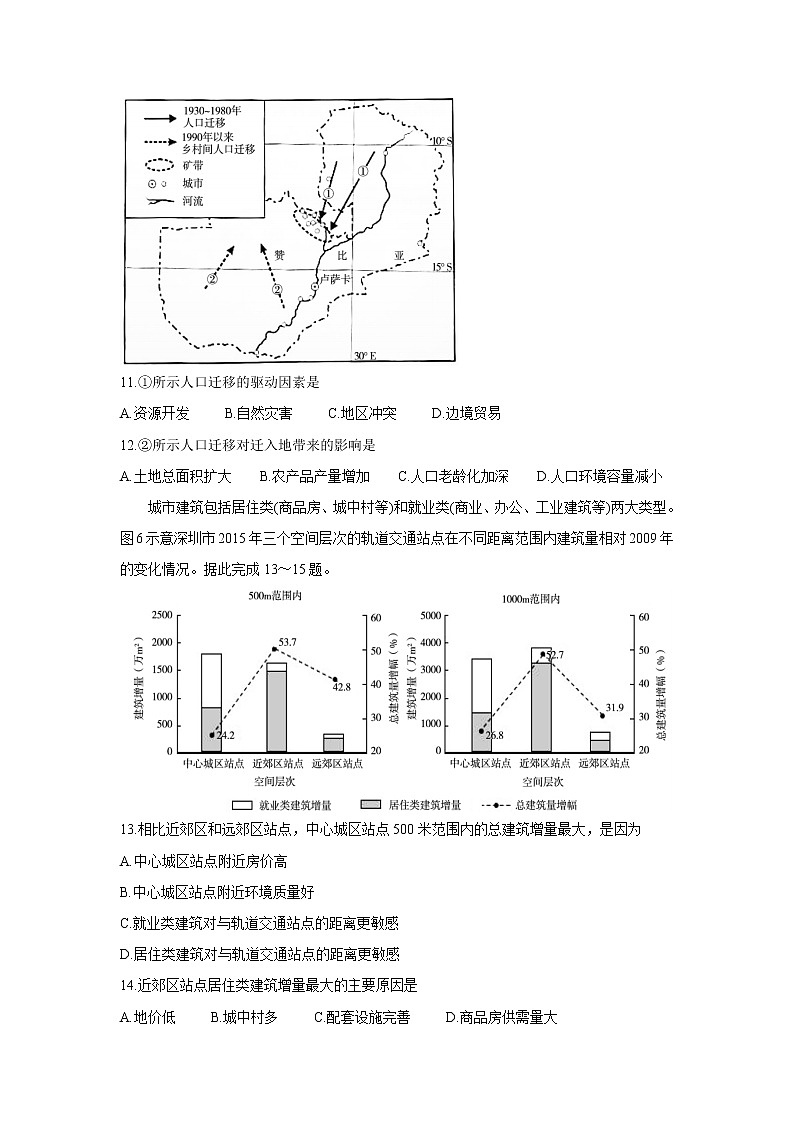 山东省济宁市兖州区2022届高三上学期期中考试地理含答案第3页