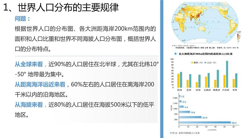 1.1人口分布课件PPT06