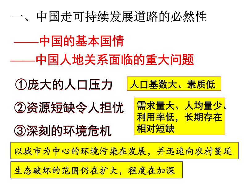 人教版必修二 6.2中国的可持续发展实践 课件(共24张PPT)06