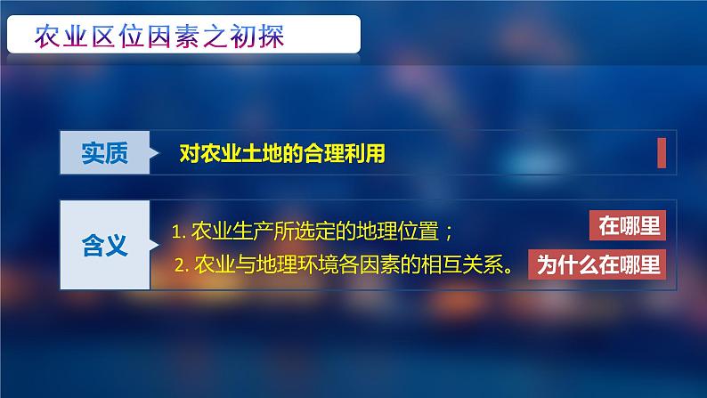 3.1 农业区位因素及其变化（第一课时）课件 2020-2021学年高一下学期地理人教版（2019）必修第二册第7页