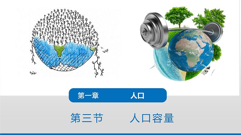 1.3人口合理容量 课件【新教材】2021-2022学年人教版（2019）高一地理必修第二册01