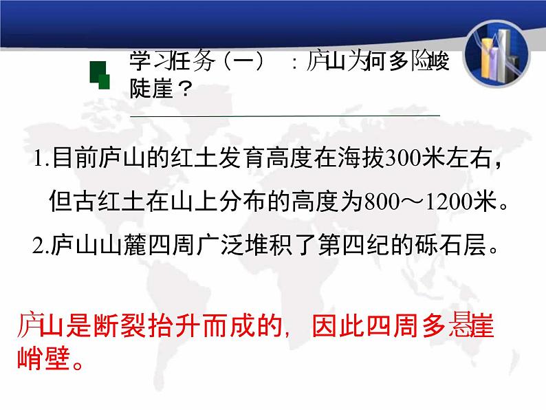 2.1塑造地表形态的力量课件2021-2022学年人教版（2019）高中地理选择性必修108